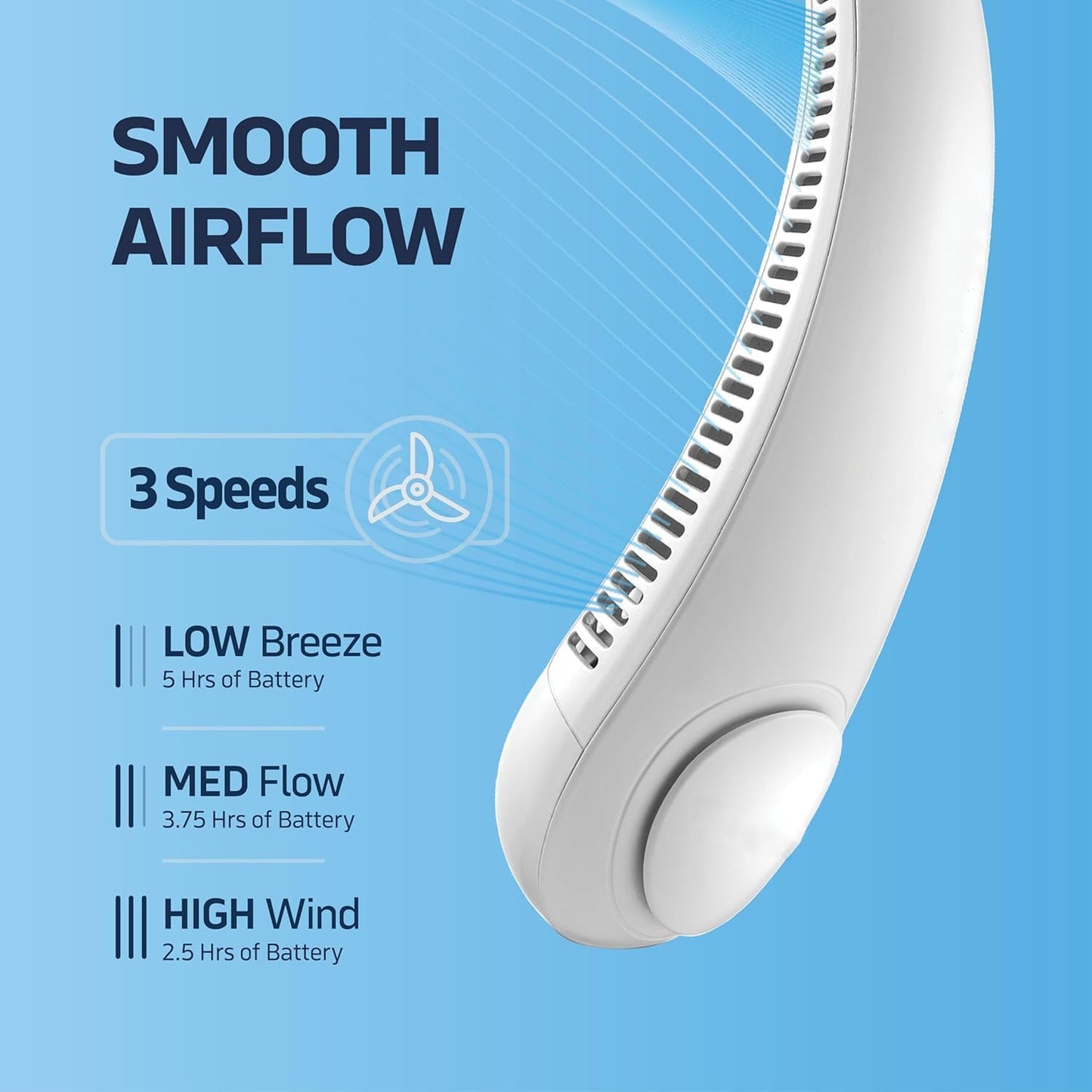 Airflow Hair-Safe Hanging Design