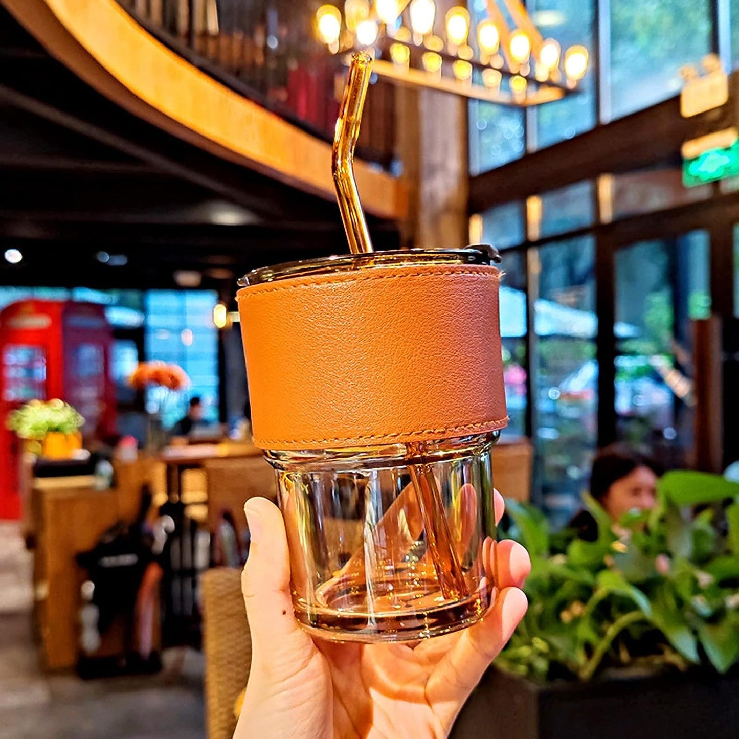 CaroCup Heat-Resistant Glass Tumbler – Hot & Cold Drinks