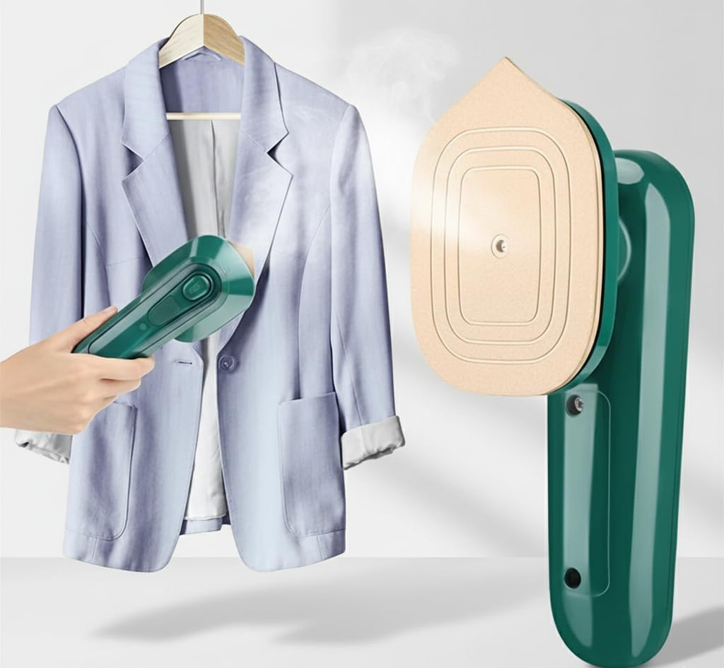 Compact Handheld Garment Steamer – Wrinkle-Free Clothes in Minutes