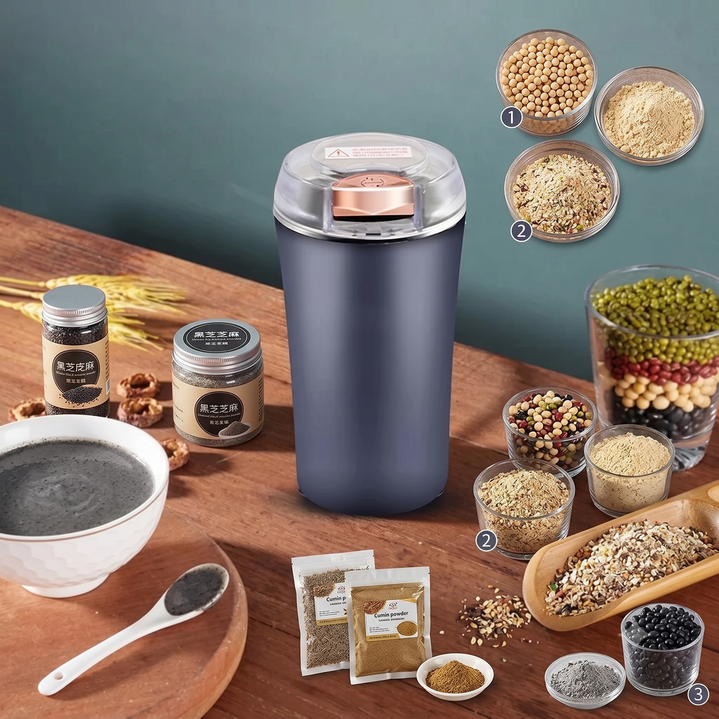 Mini Electric Coffee Grinder