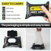 Packs of 80 Portable Sneakers Cleaner Shoe
