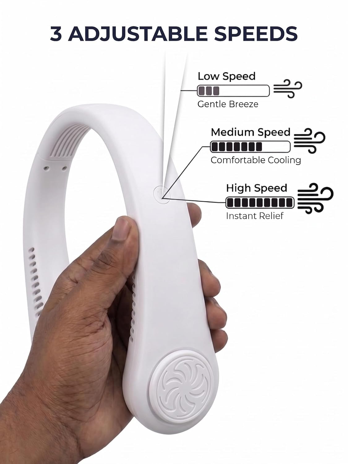 Airflow Hair-Safe Hanging Design