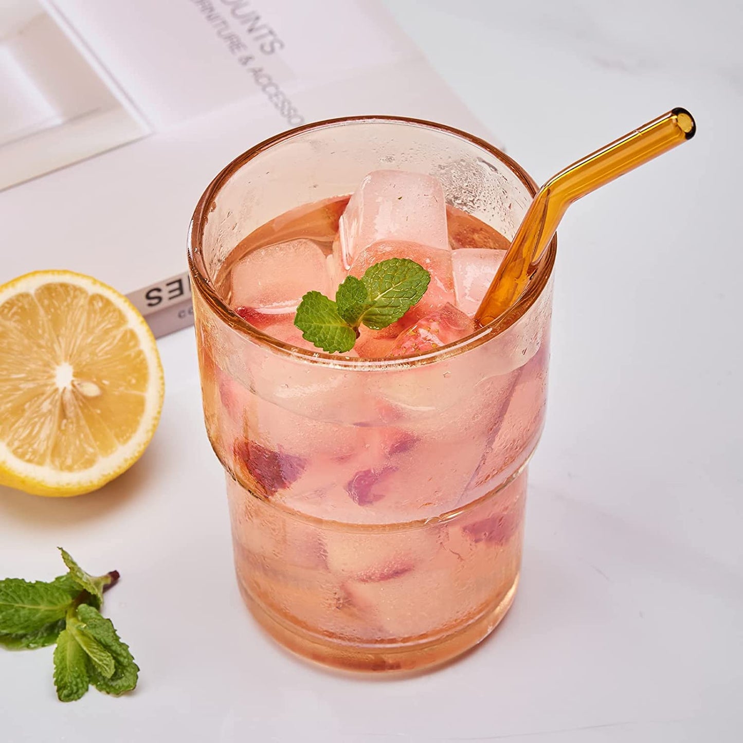 CaroCup Heat-Resistant Glass Tumbler – Hot & Cold Drinks