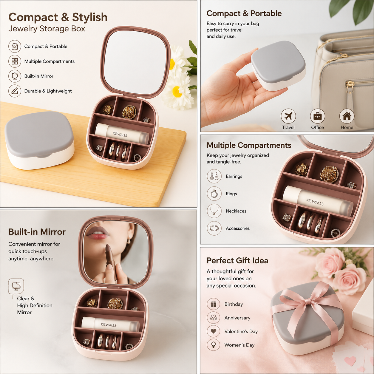 Travel Jewelry Box