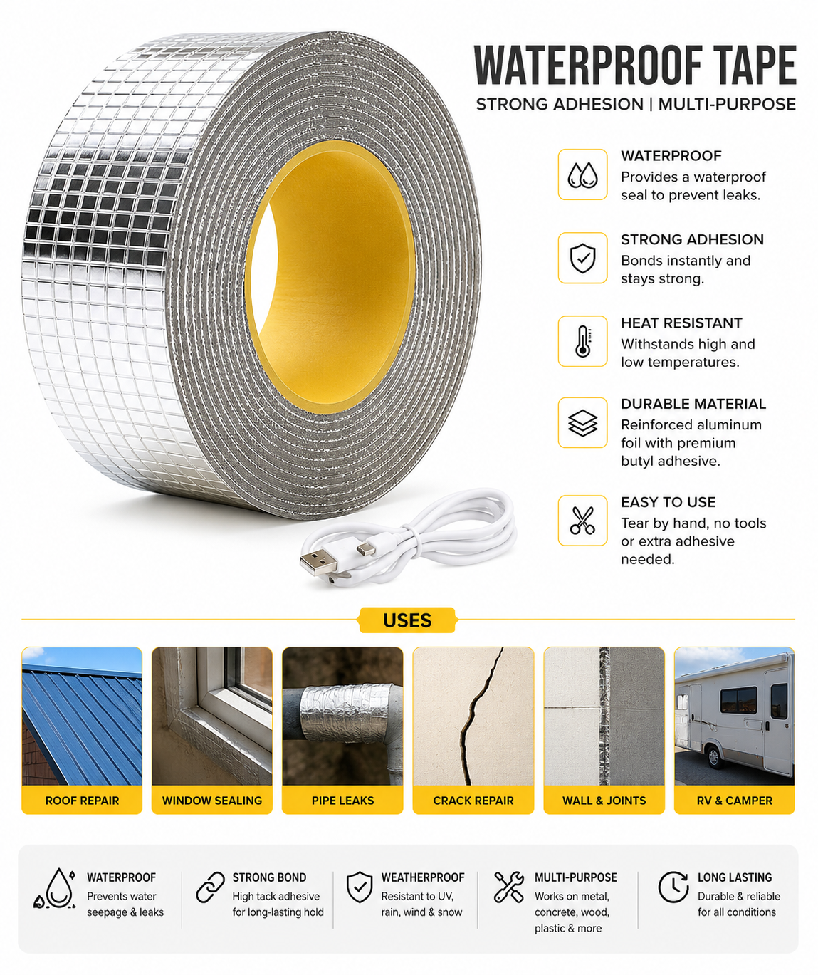 Waterproof Repair Tape