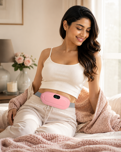 AuraRelief Heating & Massage Belt – Cordless Back Pain Relief
