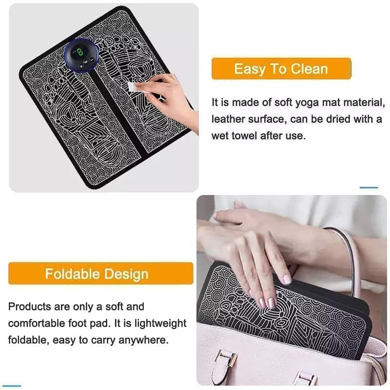 EMS Foot Massager – Electric Pulse Pain Relief & Relaxation