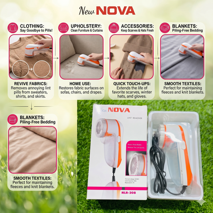 Electric Lint Remover for Clothes – Fabric Shaver & Fuzz Remover