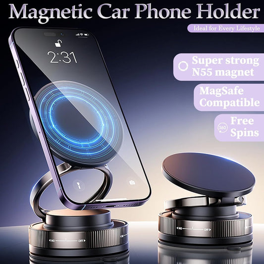 360° Vaccum Magnetic Phones Holder (CT28 Extended)