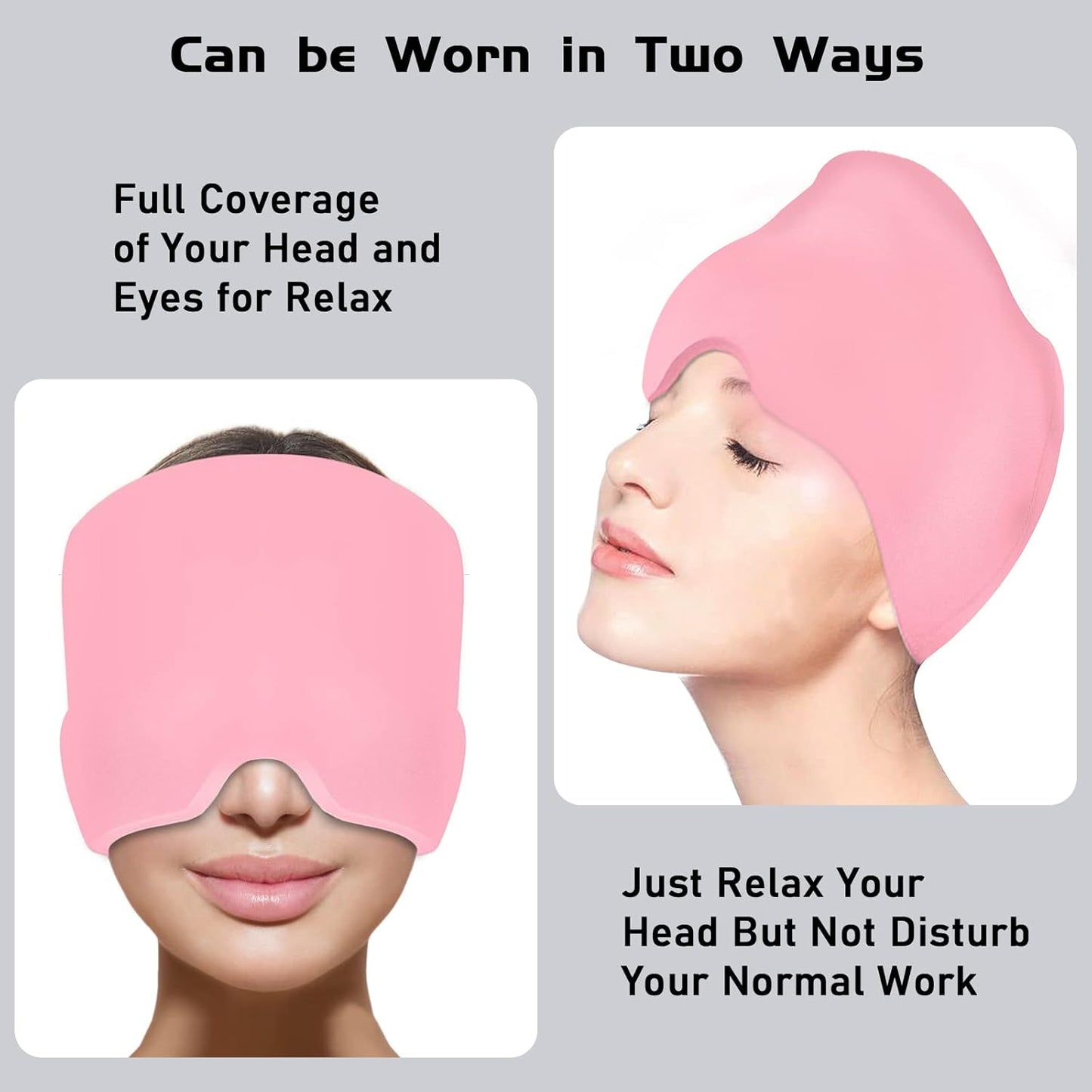 Headache Hat For Migraine,Headache Migraine Relief Cap For Tension Headache Migraine Relief
