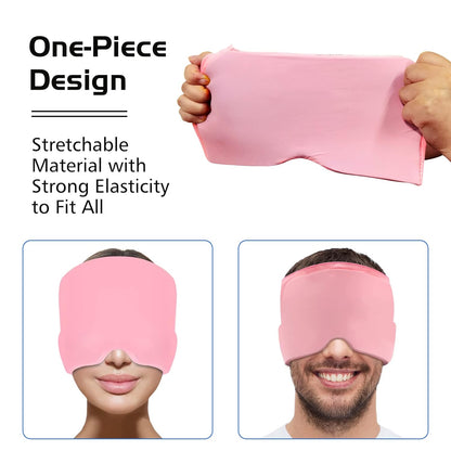 Migraine & Headache Relief Hat – Hot & Cold Therapy Cap