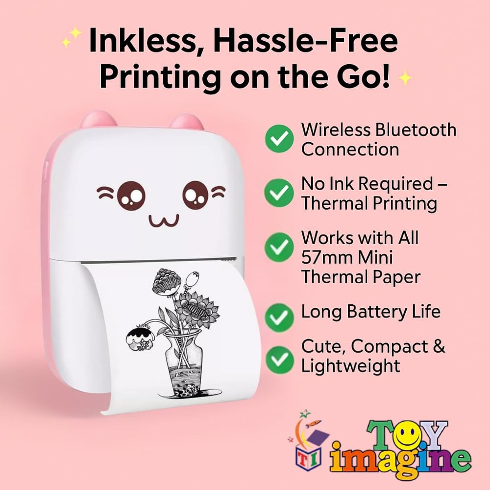 Mini Portable Thermal Printer