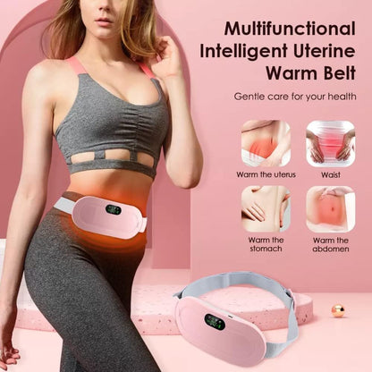 AuraRelief Heating & Massage Belt – Cordless Back Pain Relief