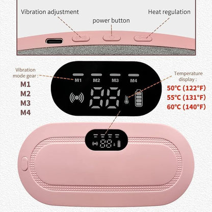 AuraRelief Heating & Massage Belt – Cordless Back Pain Relief