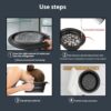 Ice Facial Bowl – Foldable Silicone Skin Glow & Pore Tightening