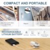 Portable Plastic Bag Sealing Machine | Mini Bag Sealer with Cutter and Magnet | Packet Sealer for Food, Chips, Snacks, Traveling Food Packets Bags (Rechargeable)