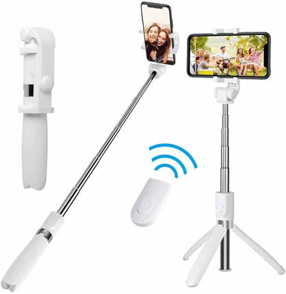Extendable Selfie Stick – Bluetooth Remote & Tripod Stand