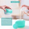 Dog Bath Brush Body Scrubber