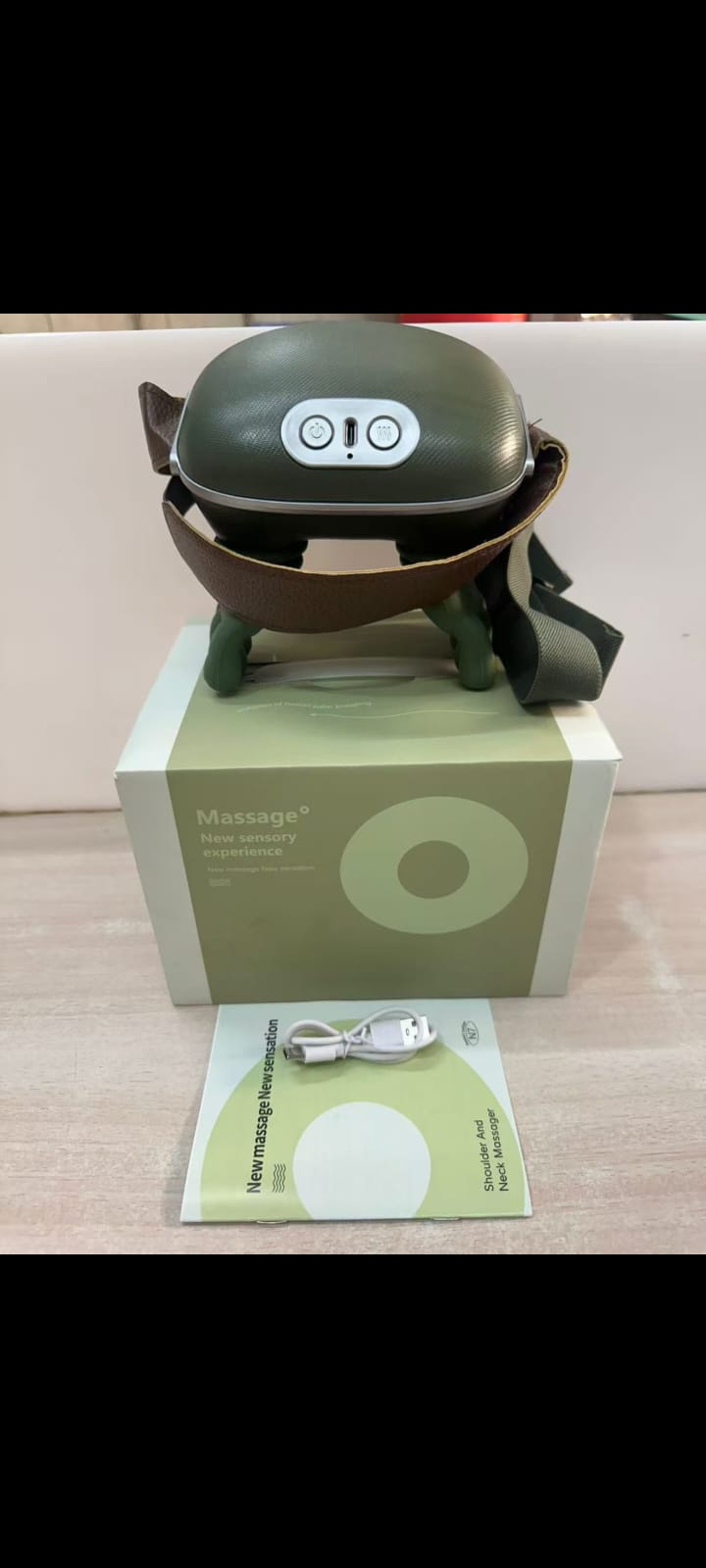 Wireless Portable Shiatsu Neck and Back Massager