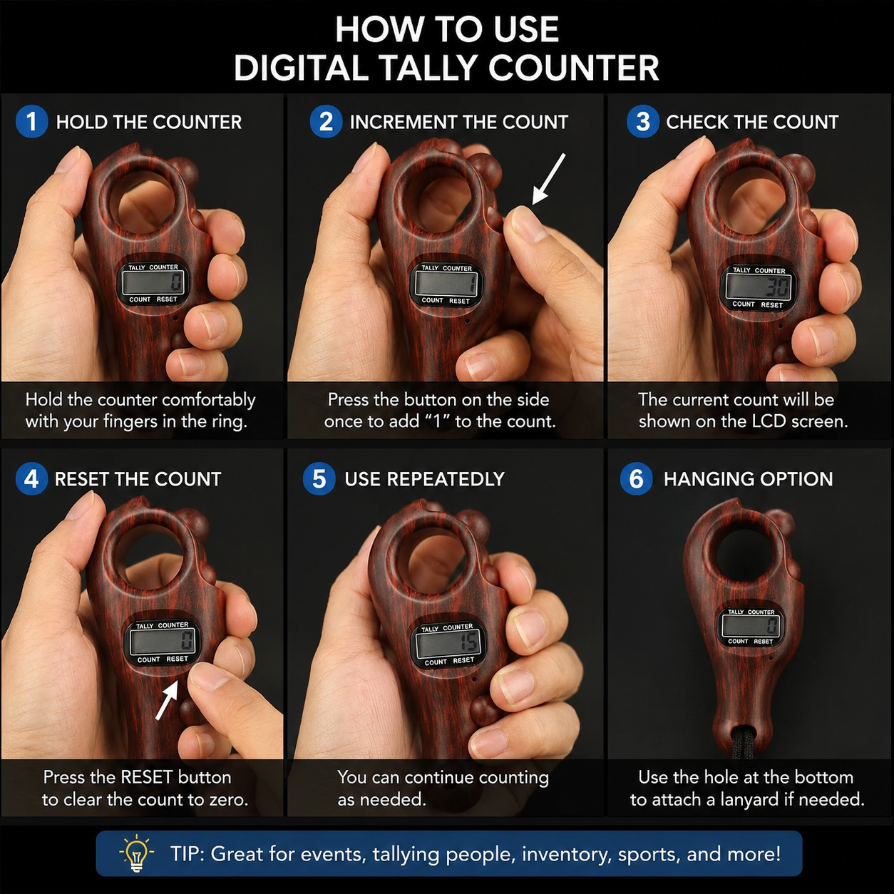 CountMate Digital Prayer Counter Portable