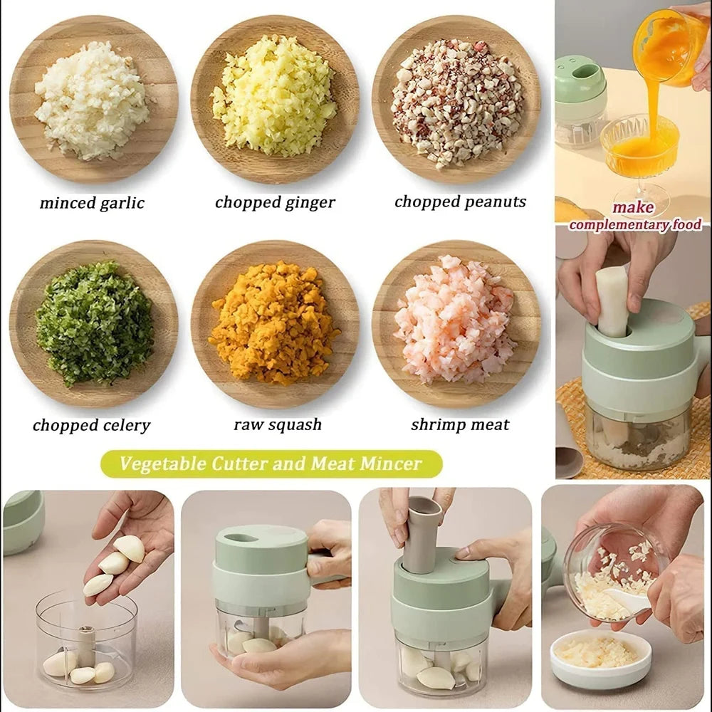 4-in-1 Electric multifunctional Chopper