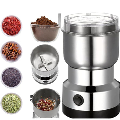 Stainless Steel Electric Grinder Machine – Spices, Coffee & More