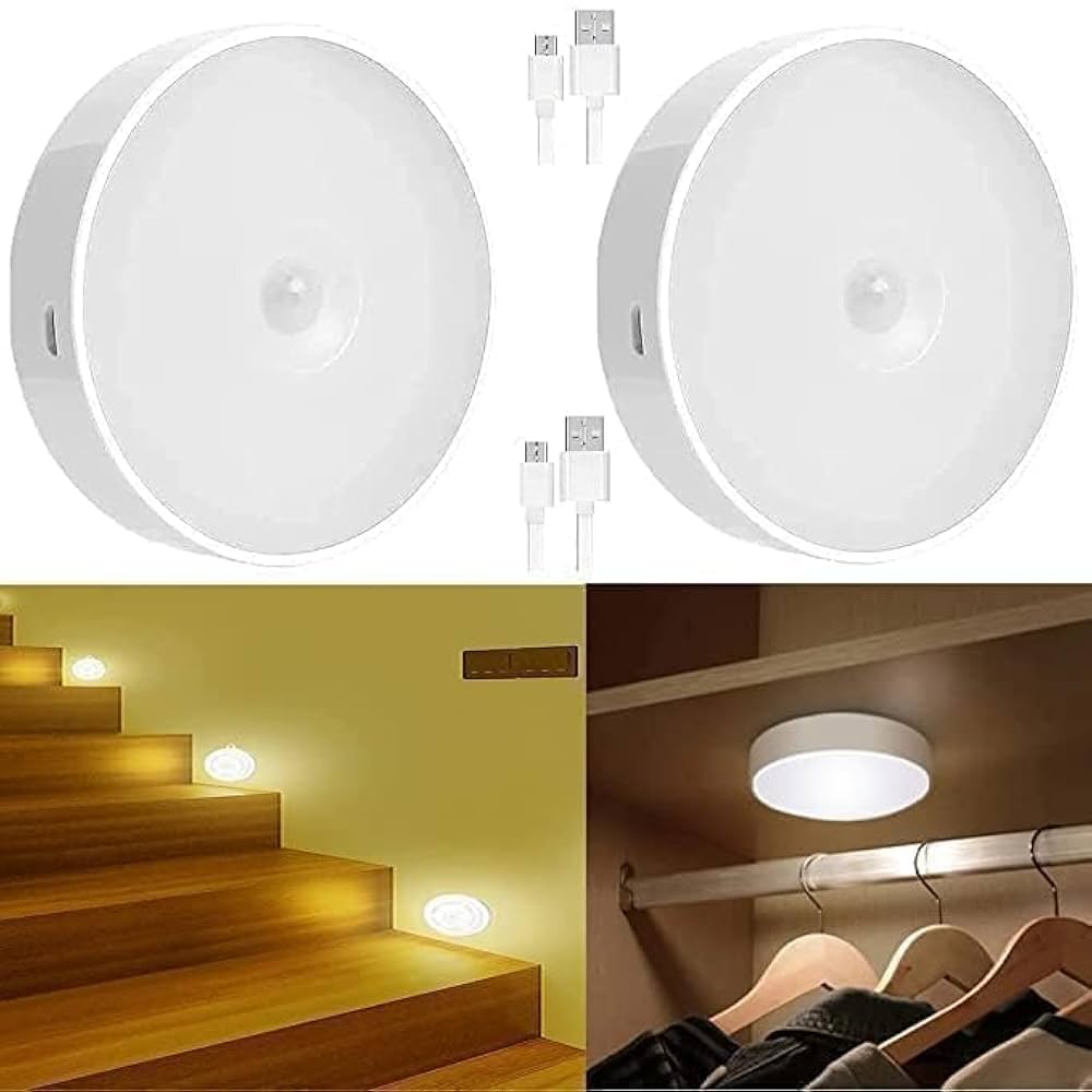 Motion Sensor Light for Home (Pack of 2)