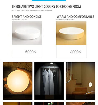 Motion Sensor Night Light for Home – Pack of 2, Auto On/Off