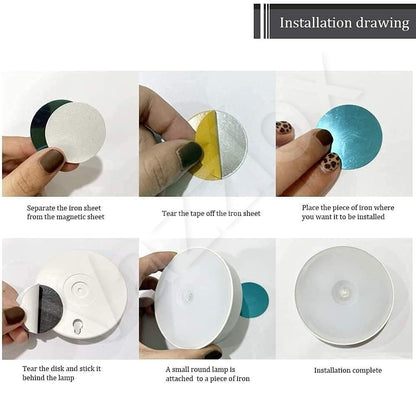 Motion Sensor Night Light for Home – Pack of 4, Auto On/Off
