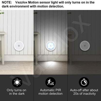 Motion Sensor Night Light for Home – Pack of 4, Auto On/Off