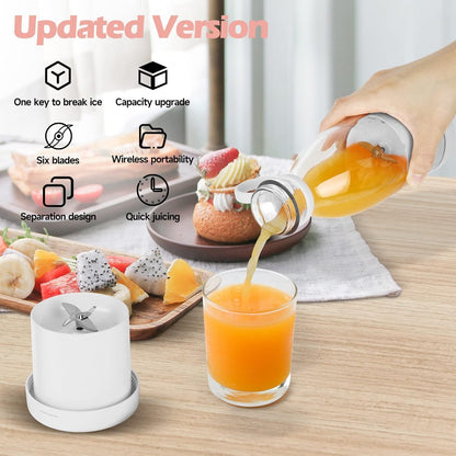 Portable Juicer Blender – Fresh Juice On the Go, USB Rechargeable